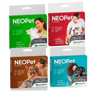 Antipulgas e Carrapatos Neopet Ourofino para Cães